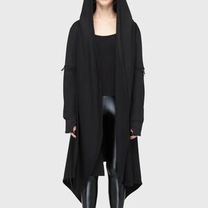 killstar assassins hooded cardigan size large